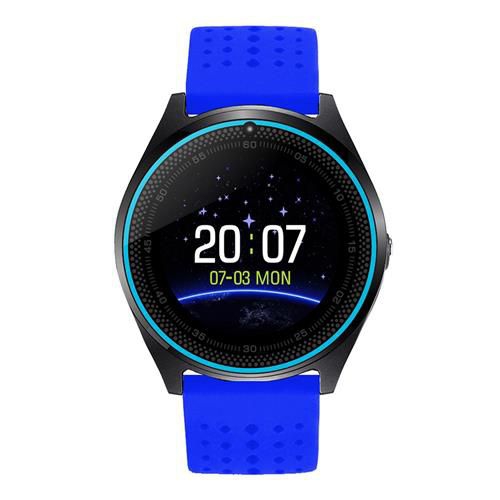 Tudo sobre 'Relógio Inteligente Sono Passos Smartwatch de Chip V9 Android IOs Bluetooth - Gold'