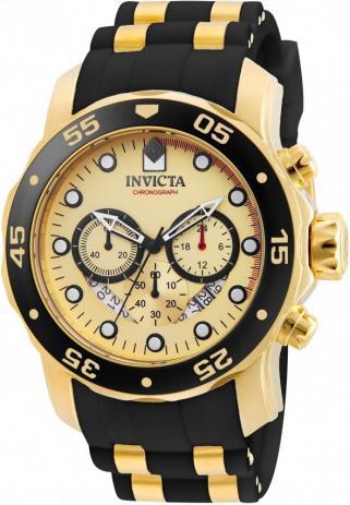 Relógio Invicta Pro Diver 17566 Masculino Banhado Ouro 18k