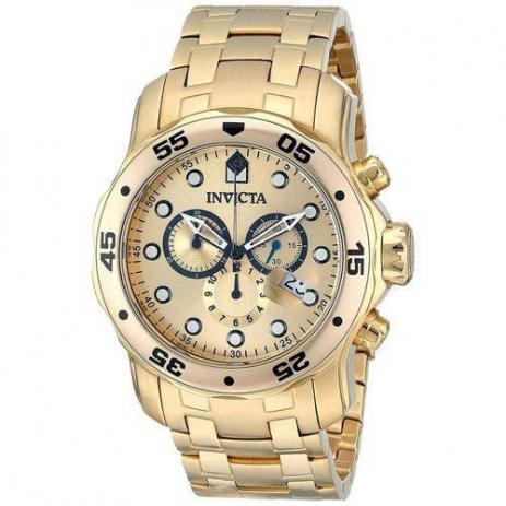 Relógio Invicta Pro Diver 25076 Masculino Banhado Ouro 18k
