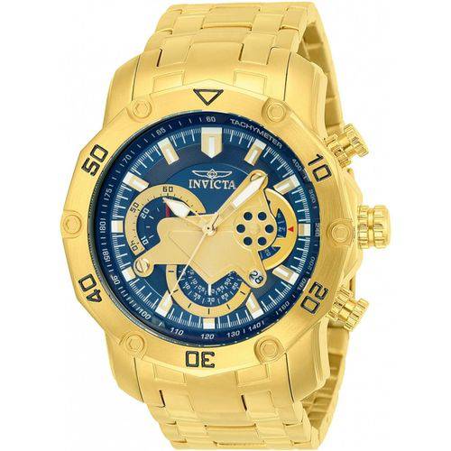 Relógio Invicta Pro Diver 22765 Azul Dourado Lançamento