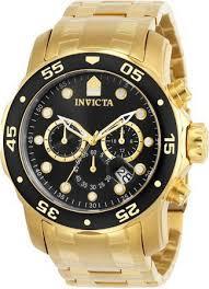 Relógio Invicta Pro Diver 22767 Masculino Banhado Ouro 18k