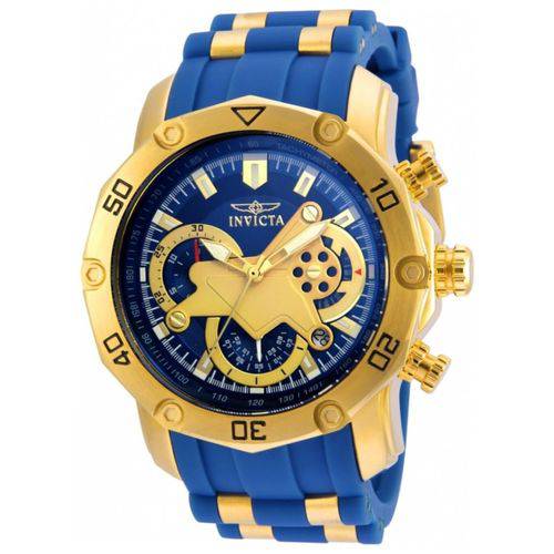 Tudo sobre 'Relógio Invicta Pro Diver 22798 Azul Dourado Lançamento'
