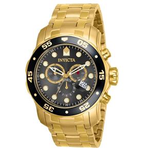 Relógio Invicta Pro Diver 80064 Masculino Dourado
