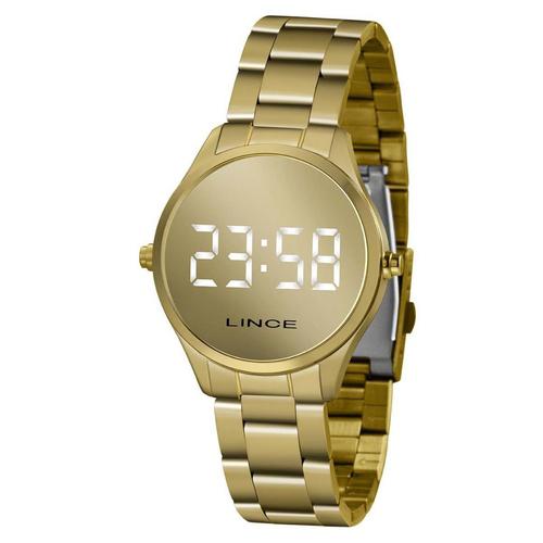Relógio Lince Digital Feminino MDG4617L BXKX Dourado
