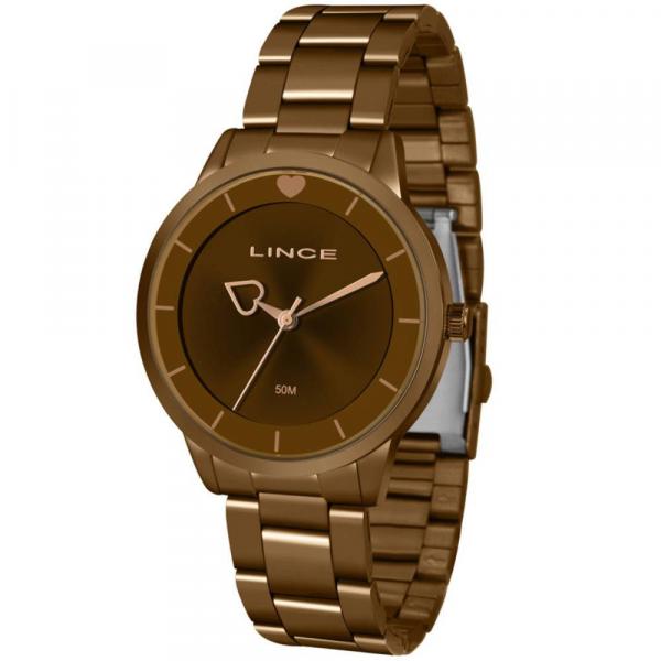 Relógio Lince Feminino Lrb4572l N1nx Chocolate
