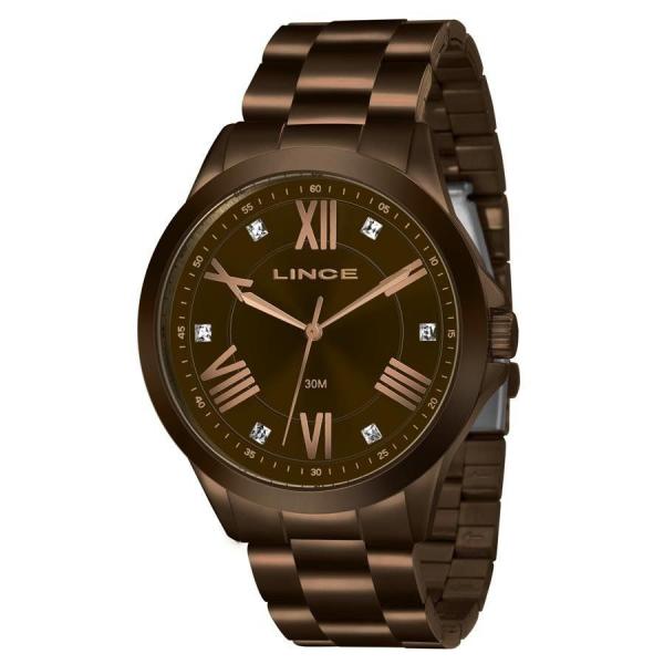 Relógio Lince Feminino Ref: Lrbj046l N3nx Fashion Chocolate