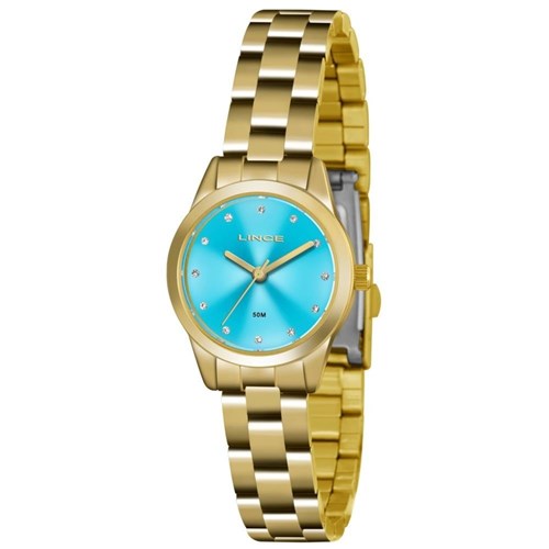 Relógio Lince Feminino Ref: Lrg4435l A1kx Clássico Dourado