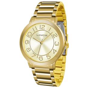Relógio Lince Feminino Ref: Lrgh046l C2kx Casual Dourado