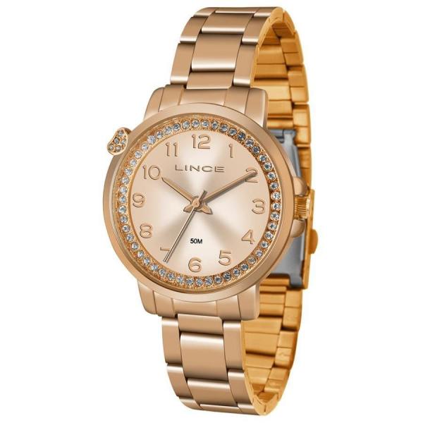 Relógio Lince Feminino Ref: Lrr4570l R2rx Fashion Rosé