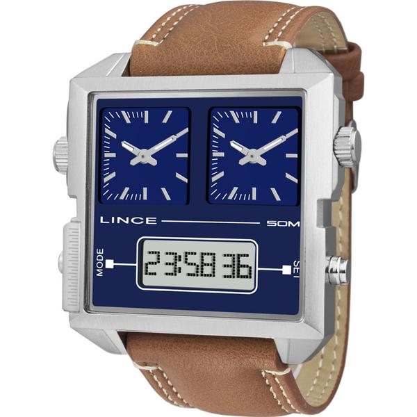 Relógio Lince Masculino Marrom MAC4587SD1MX