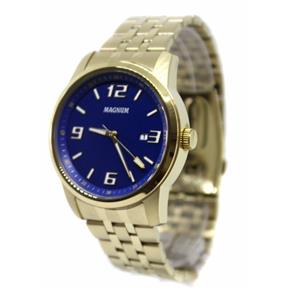 Relógio Magnum Masculino 10atm Casual Dourado -ma32158a