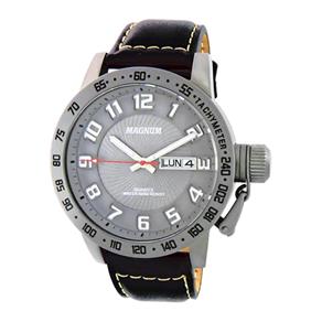 Relógio Magnum Masculino Couro - Ma33139W - Preto