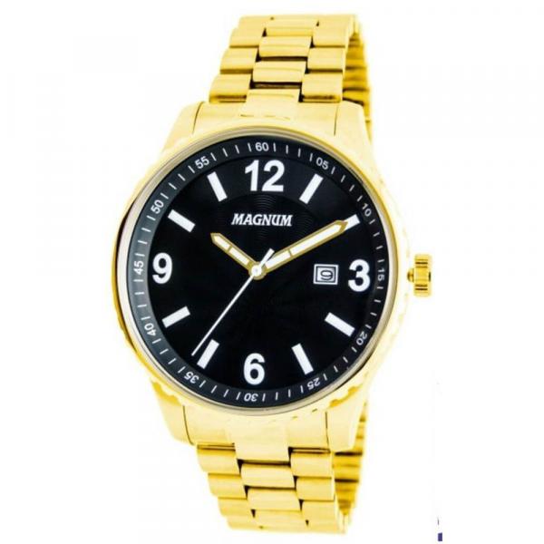 Relógio Magnum Masculino Dourado Ma31364u