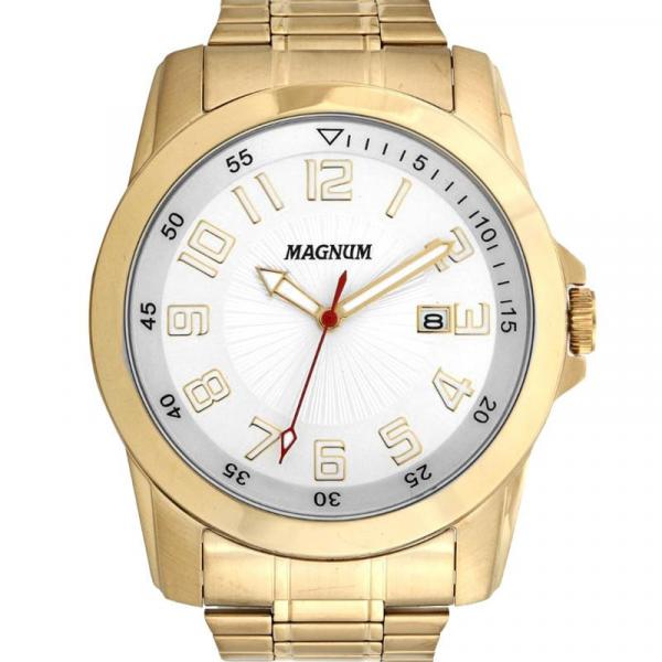 Relógio Magnum Masculino Dourado MA32792H