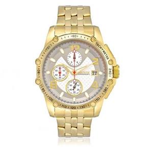 Relógio Magnum Masculino Dourado Prova D`água10 Atm Ma32461h