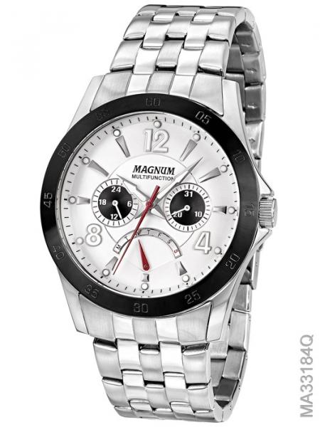 Relógio Magnum Masculino Kit com Pulseira Ma33184d
