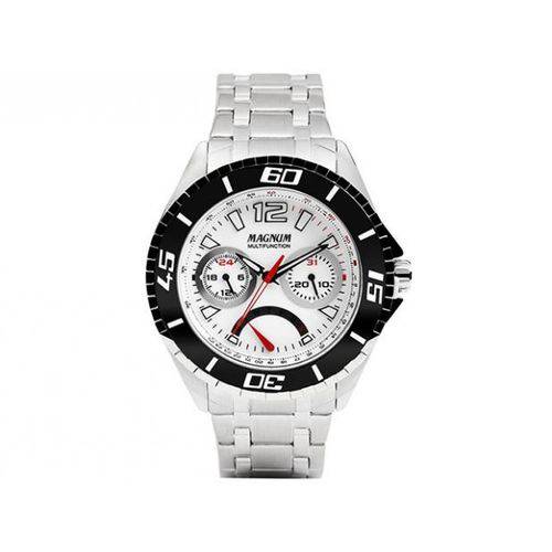 Relógios Web Shop - Loja Oficial Loja Credenciada Relógio Magnum Feminino  Ref: Ma28636q Mini Prateado Bracelete