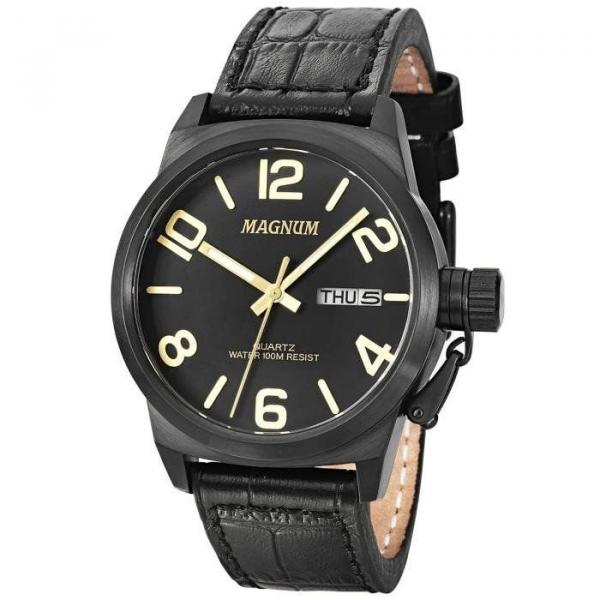 Relógio Magnum Masculino Ref: Ma33399p Casual Black
