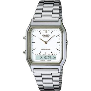 Relógio Masculino Anadigi Casio AQ-230A-7DMQ – Prata