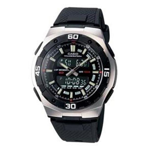 Relógio Masculino Anadigi Casio AQ-164W-1AVD - Preto - Casio*