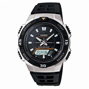 Relógio Masculino Anadigi Casio AQ-S800W-1EVDF - Preto