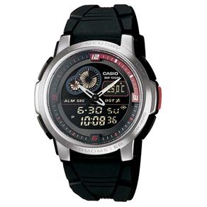 Relógio Masculino Anadigi Casio AQF-102W-1BVDF - Preto