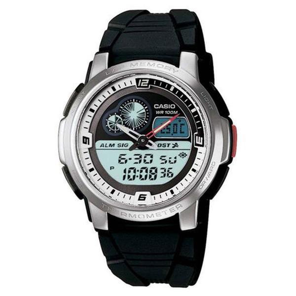 Relógio Masculino Anadigi Casio AQF-102W-7BV - Preto - Casio*