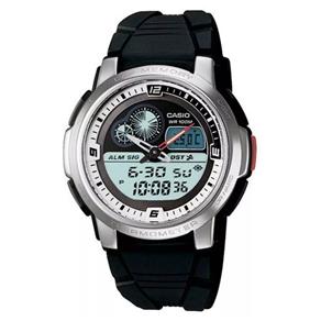 Relógio Masculino Anadigi Casio Aqf-102W-7BV - Preto