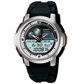 Relógio Masculino Anadigi Casio AQF-102W-7BV - Preto