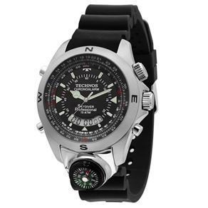 Relógio Masculino Anadigi Technos T20571/8P - Preto