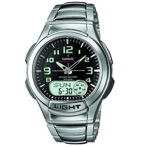 Relógio Masculino Analógico Casio AQ-180WD-1BV - Metal
