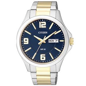 Relógio Masculino Analógico Citizen TZ20537A - Prata/Dourado