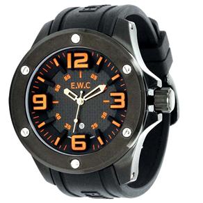 Relógio Masculino Analógico EWC Colossal Black EMT11321-O - Preto