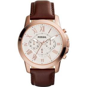 Relógio Masculino Analógico Fossil FS4991/2KN - Marrom