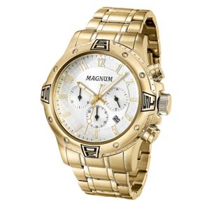 Relógio Masculino Analógico Magnum MA34405H - Dourado