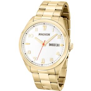 Relógio Masculino Analógico Magnum MA34923H - Dourado