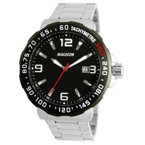 Relógio Masculino Analógico Magnum MA35020T - Preto/Prata