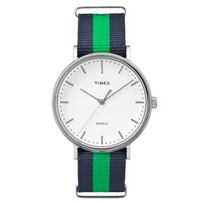Relógio Masculino Analógico Timex Weekender TW2P90800WW/N - Azul/Verde