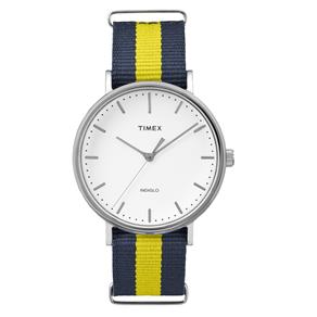 Relógio Masculino Analógico Timex Weekender TW2P90900WW/N - Azul/Amarelo