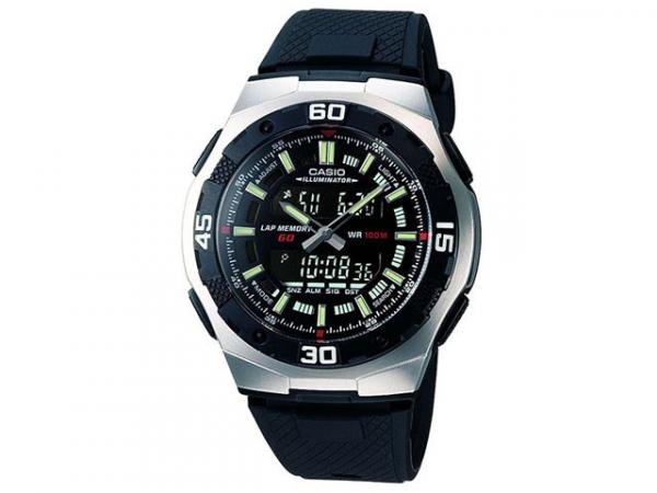 Tudo sobre 'Relógio Masculino Casio Anadigi - Resistente à Água AQ 164W 1AVD'
