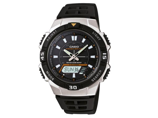 Relógio Masculino Casio Anadigi - Resistente à Água Cronômetro AQ-S800W-1EVDF