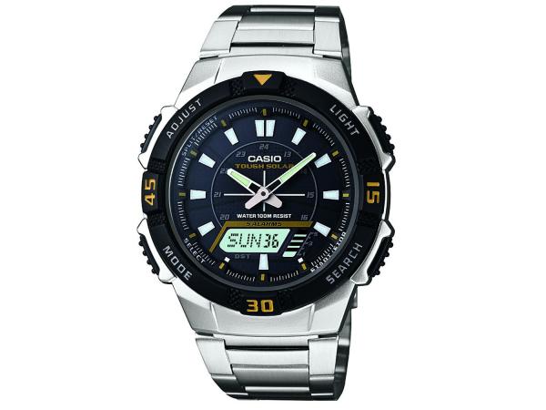 Relógio Masculino Casio Anadigi - Resistente à Água Cronômetro AQ-S800WD-1EVDF