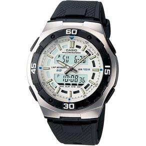 Relógio Masculino Casio AQ164W-7AV 48mm Branco