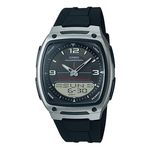 Relógio Masculino Casio Aw-81-1A1VDF Anadigi Preto/Cinza