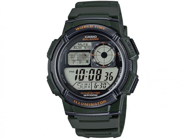 Relógio Masculino Casio Digital - AE-1000W-3AVDF