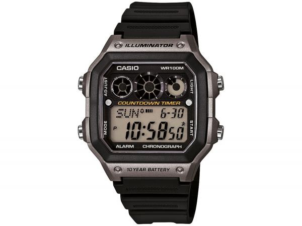 Relógio Masculino Casio Digital - AE-1300WH-8AVDF