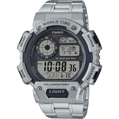 Relógio Masculino Casio Digital Ae-1400Whd-1Av - P