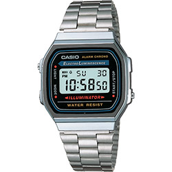 Relógio Masculino Casio Digital Esportivo A168WA-1UWD