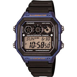 Tamanhos, Medidas e Dimensões do produto Relógio Masculino Casio Digital Esportivo AE-1300WH-2AVDF