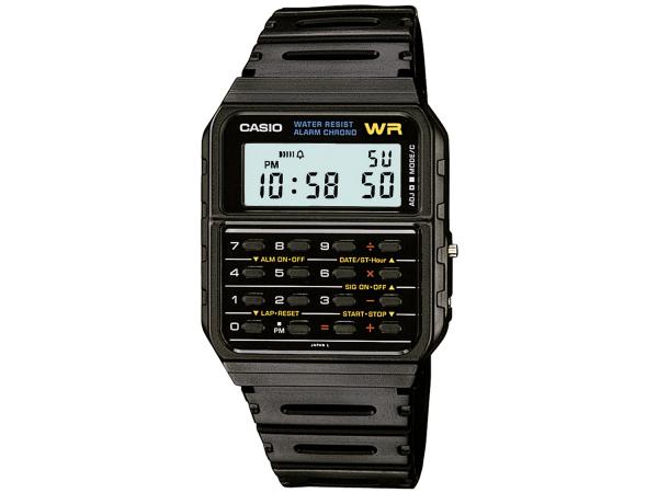 Relógio Masculino Casio Digital Esportivo - CA-53W-1Z Preto